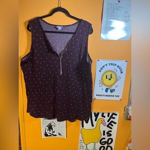 Lularoe 2X Polka Dot Tank